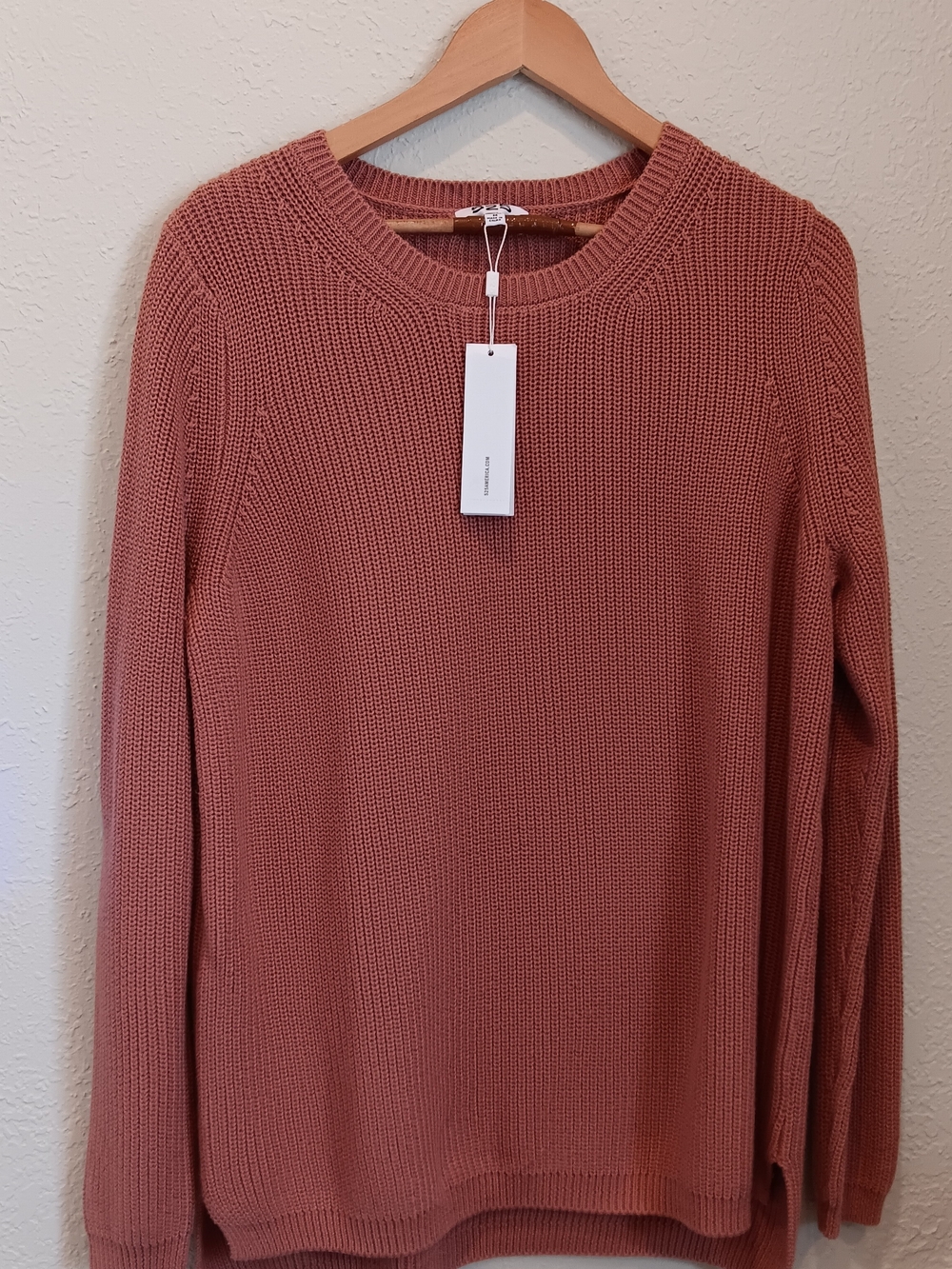 525 America Dusty Rose Crewneck Sweater